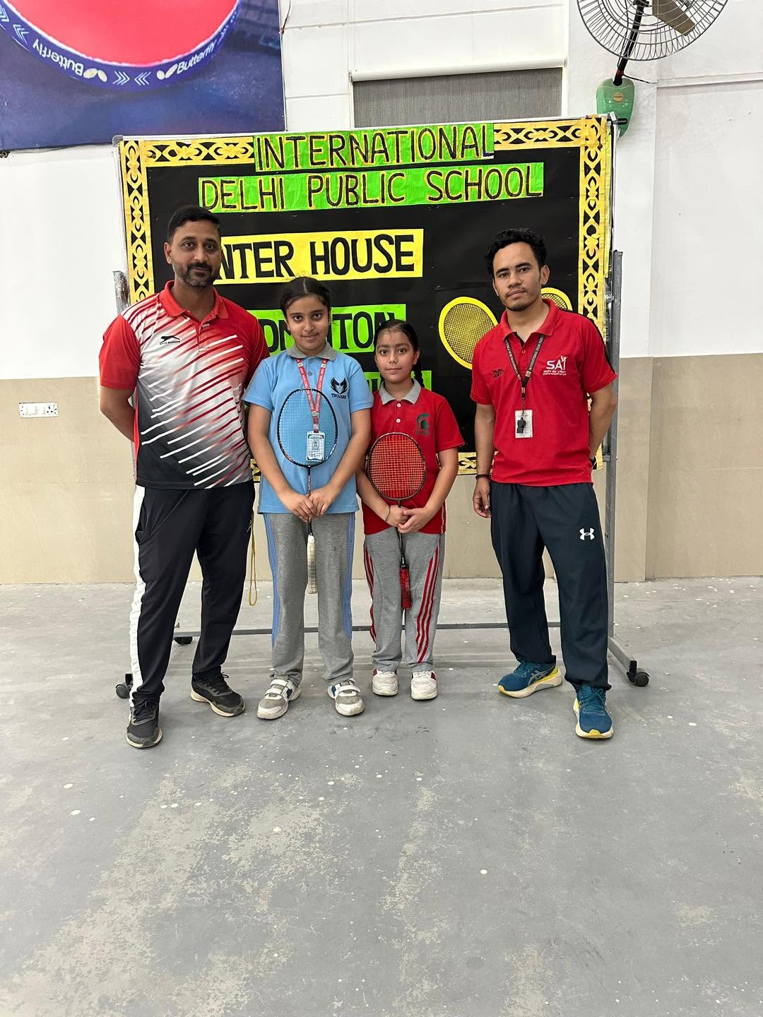 Inter-House Badminton Tournament 2026